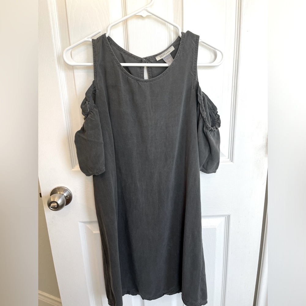 Cozy Casual | Cold Shoulder Dress